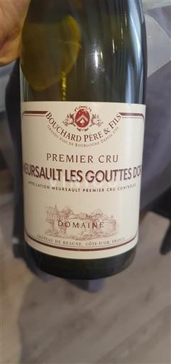Bourgondië Meursault Premier Cru Bouchard Père & Fils Les Gouttes d'Or 2011