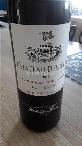 Bordeaux Haut-Médoc Cru Bourgeois Château Arche 2004