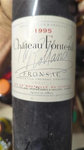 Bordeaux Fronsac Château Fontenil 1995