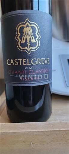 Toscane Chianti Classico Riserva Castelgreve 2021