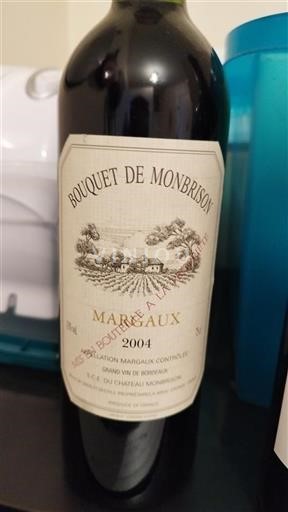 Bordeaux Margaux Château Monbrison Bouquet de Monbrison 2004