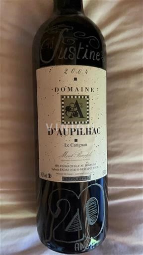 Langvedok Ni doloceno Domaine Aupilhac Le Carignan 2004