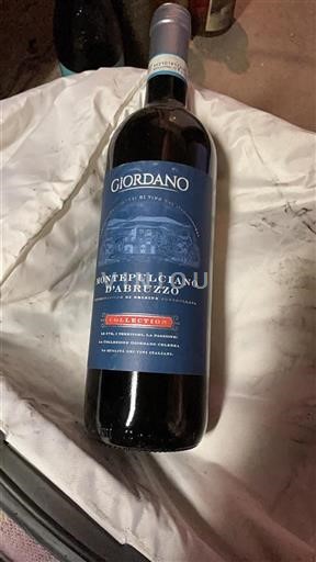 Abruzzes Montepulciano d'Abruzzo Giordano Collection Non Millésimé