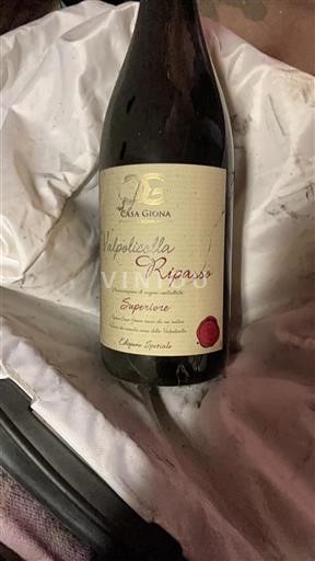 Veneto Valpolicella Ripasso Casa Giona Ripasso Superiore Icke årgångsbetecknad