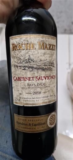 Languedoc in Roussillon Pays d'Oc Roche Mazet Rondeur & Équilibre 2018