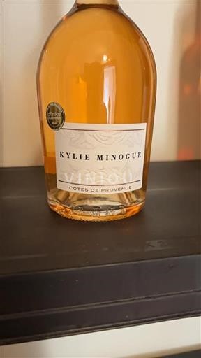 Vin Rosé sec Kylie Minogue 2021 France Provence Côtes-de-provence AOC