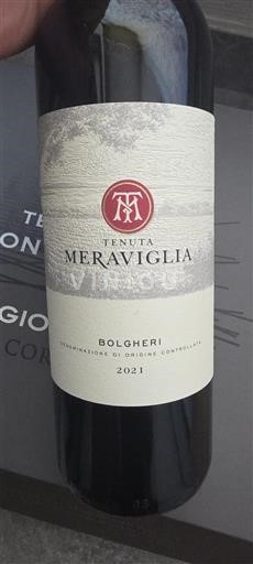 Toscana Bolgheri Tenuta Meraviglia 2021