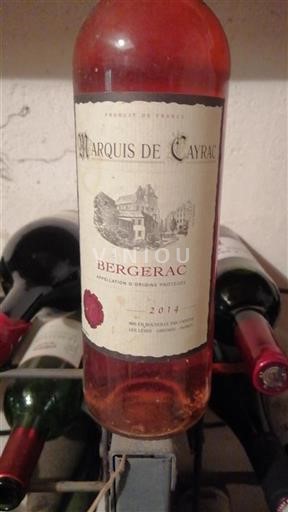 Jihozápad Bergerac Marquis de Cayrac 2014