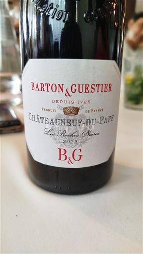 Vale do Ródano Châteauneuf-du-Pape Barton & Guestier Les Roches Noires 2022