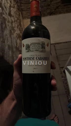 Bordeaux Haut-Médoc Cru Bourgeois Château Pontoise Cabarrus 2017