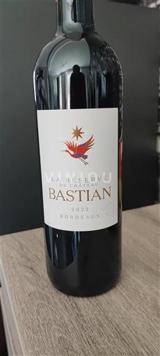 Bordeaux Château Bastian La Réserve 2022