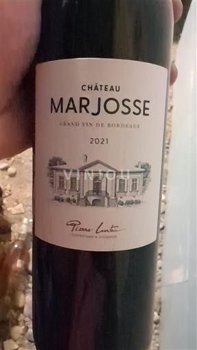 Bordeaux Non specificato Château Marjosse 2021