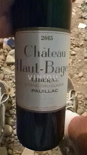Bordeaux Pauillac Grand Cru Château Haut-Bages Libéral 2015