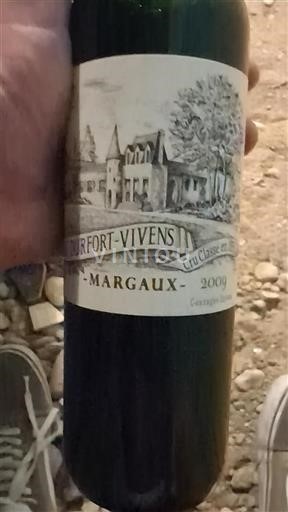 Bordeaux Margaux Grand Cru Durfort-Vivens 2009