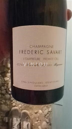 Vin Effervescent Rouge extra-brut L'Ouverture Frédéric Savart Non millésimé France Champagne AOC Premier Cru