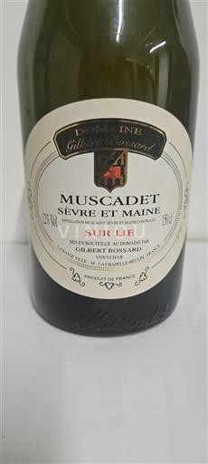 Valle della Loira Muscadet Sèvre et Maine Domaine Gilbert Bossard Sur Lie 2023