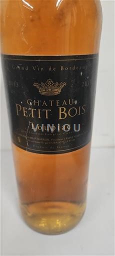Bordéus Loupiac Château Petit Bois 2013