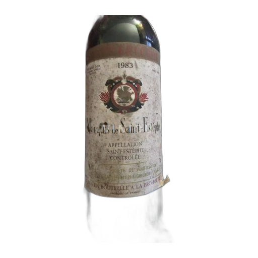 Bordeaux Saint-Estèphe Marquis de Saint-Estèphe 1983