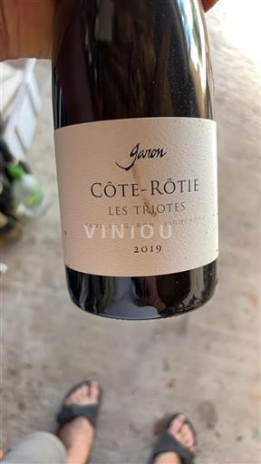 Vallée du Rhône Côte-rôtie Garon Les Triotes 2019