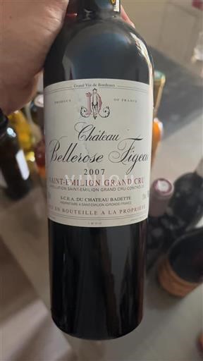 Bordeaux Saint-Émilion Grand Cru Grand Cru Château Bellerose Figeac 2007