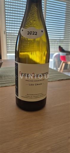 Bourgogne Gevrey-chambertin Lionel et François Aubry Les Crais 2022
