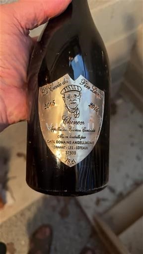 Vin Rouge sec Cuvée du Roi Léon Angelliaume 2015 France Vallée de la Loire Chinon AOC