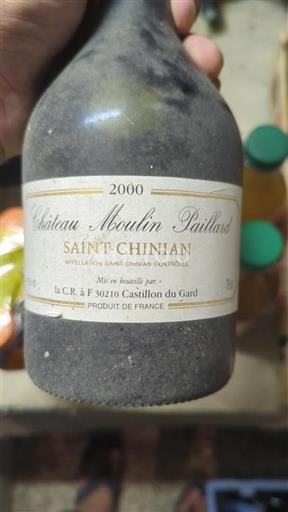 Languedoc Saint-Chinian Château Moulin Paillard 2000