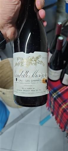 Burgundy Chambolle-Musigny Premier Cru Domaine Modot Père et Fils Les Charmes 2001