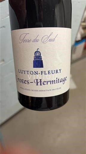 Rhônen laakso Crozes-Hermitage Luyton-Fleury Terre du Sud 2022