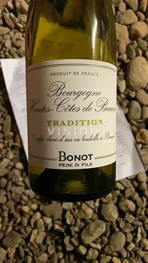 Burgundsko Hautes Côtes de Beaune Bonot Père & Fils Tradition Neročník