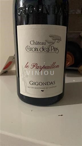Vallée du Rhône Gigondas Château La Croix des Pins Le Parpaillon 2020