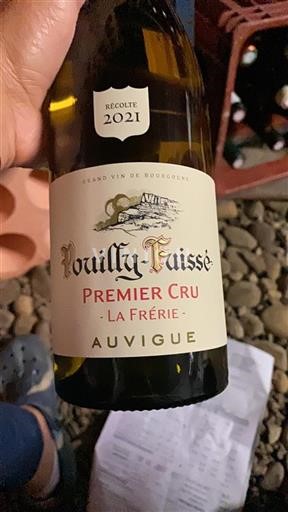 Bourgogne Pouilly-fuissé Premier Cru Auvigue La Frérie 2021