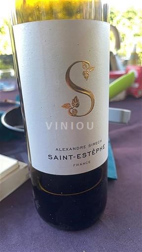 Bordeaux Saint-Estèphe Alexandre Sirech Non Millésimé