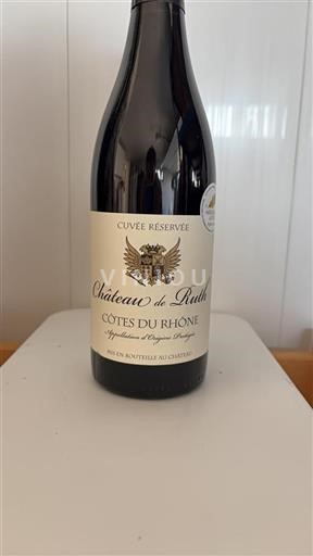 Rona dolina Côtes-du-Rhône Château Ruth Réservée Neleten.