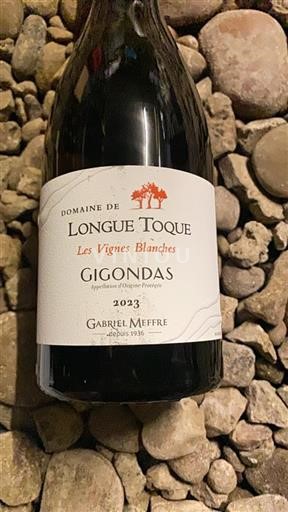 Valle del Ródano Gigondas Domaine Longue Toque Les Vignes Blanches 2023