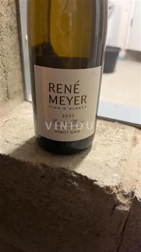 Alsace Pinot Gris Grand Cru René Meyer Marie 2022