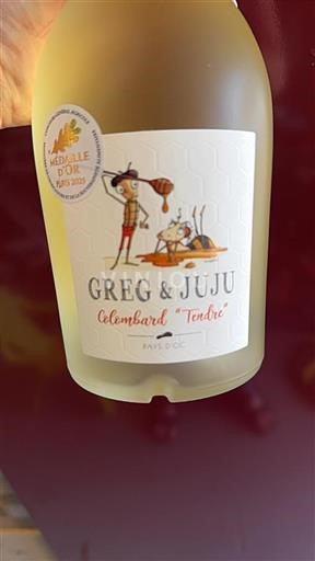 Linguadoca e Rossiglione Paese d'Oc Greg & Juju Colombard "Tendre" 2024