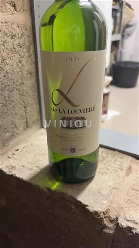 Bordeaux Pessac-Léognan Château La Louvière L de La Louvière 2021