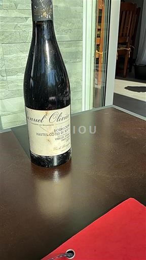 Burgundy Hautes Côtes de Nuits Grand Cru Manuel Olivier Vieilles Vignes 2019