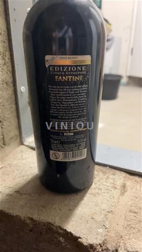 Abruzzerne Montepulciano d'Abruzzo FANTINI EDIZIONE LIMITATA 2017