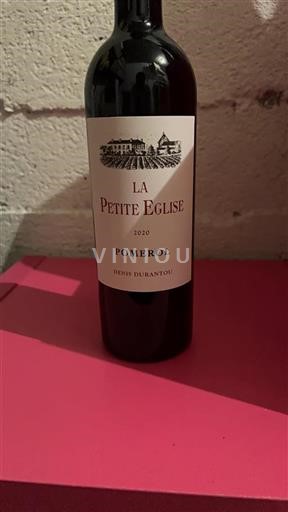 Bordeaux Pomerol Denis Durantou La Petite Eglise 2020