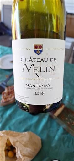 Burgundsko Santenay Château Melin 2019