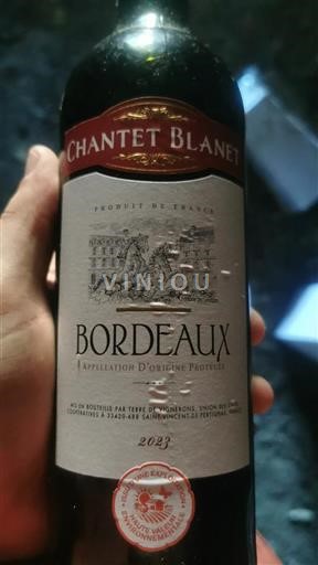 Bordeaux Chantet Blanet 2023
