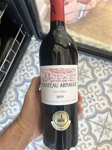 Bordeaux Haut-Médoc Cru Bourgeois Exceptionnel Château Arnauld 2019