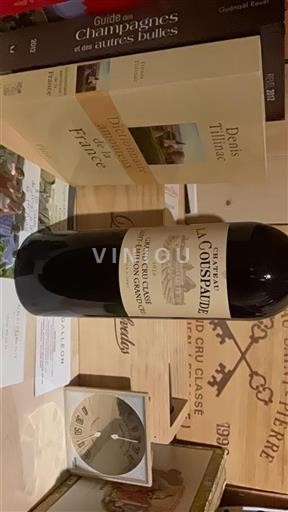 Bordeaux Saint-Émilion Grand Cru Château La Couspaude 2020