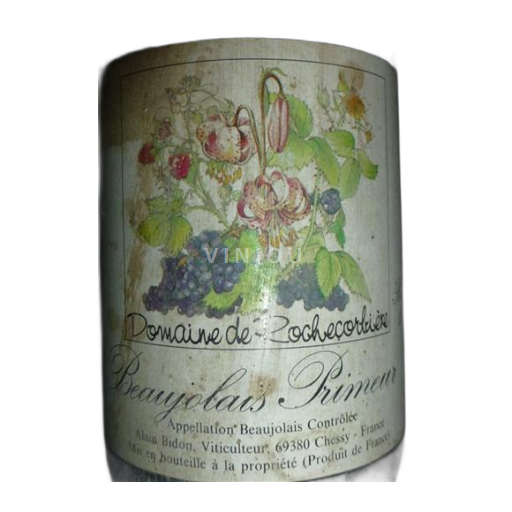 Beaujolais Domaine Beaujolais Primeur de Rochecorbière Primeur Primeur 1991