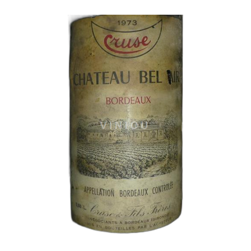 Bordeaux Château Bel Air Mis en bouteille par l'acheteur Mis en bouteille par l'acheteur 1973