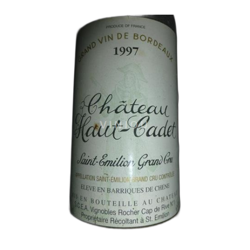 Bordeaux Saint-Émilion Grand Cru Château Haut-Cadet 1997