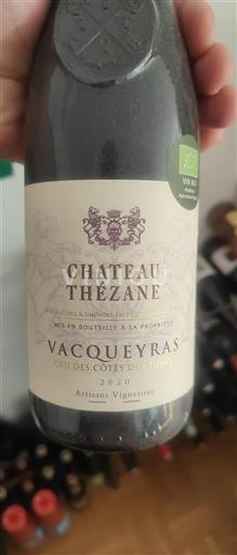 Valle del Rodano Vacqueyras Château Thézane 2020