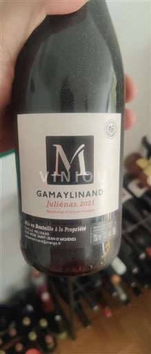 Beaujolais Juliénas Famille Mélinand Gamaylinand 2021